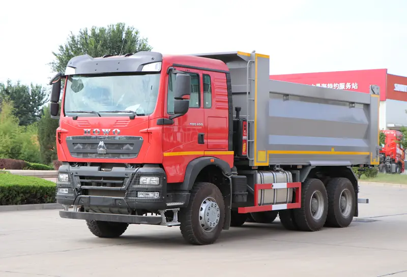 Second hand howo dump truck