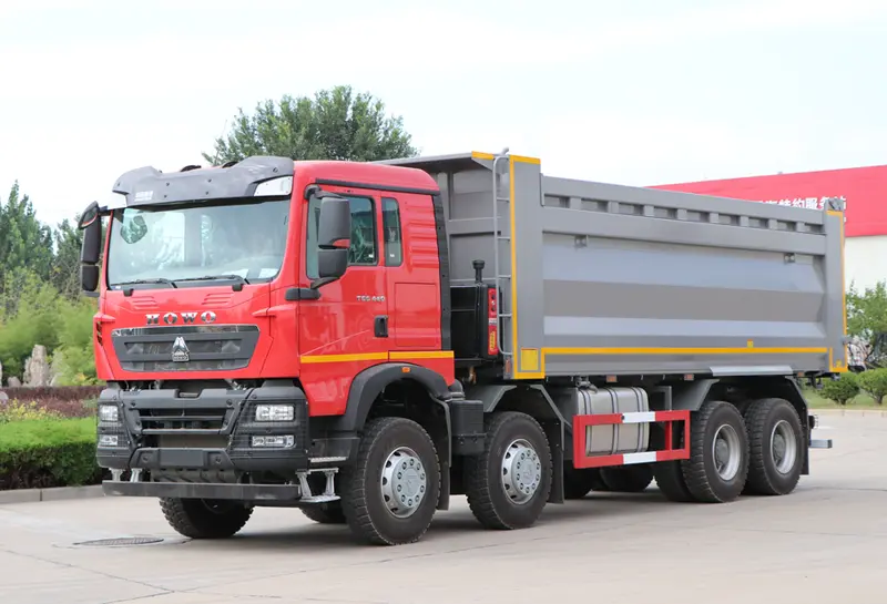 Second hand howo dump truck