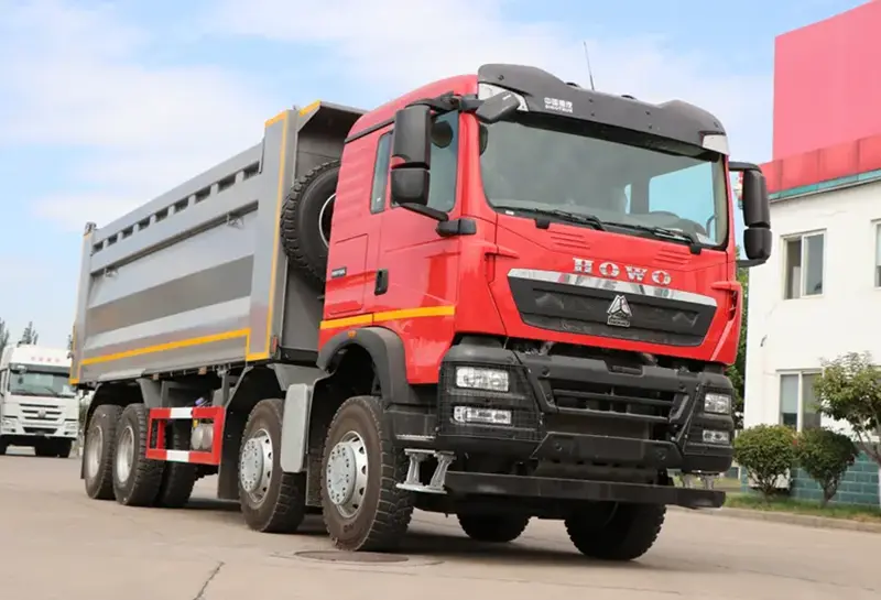 Second hand howo dump truck