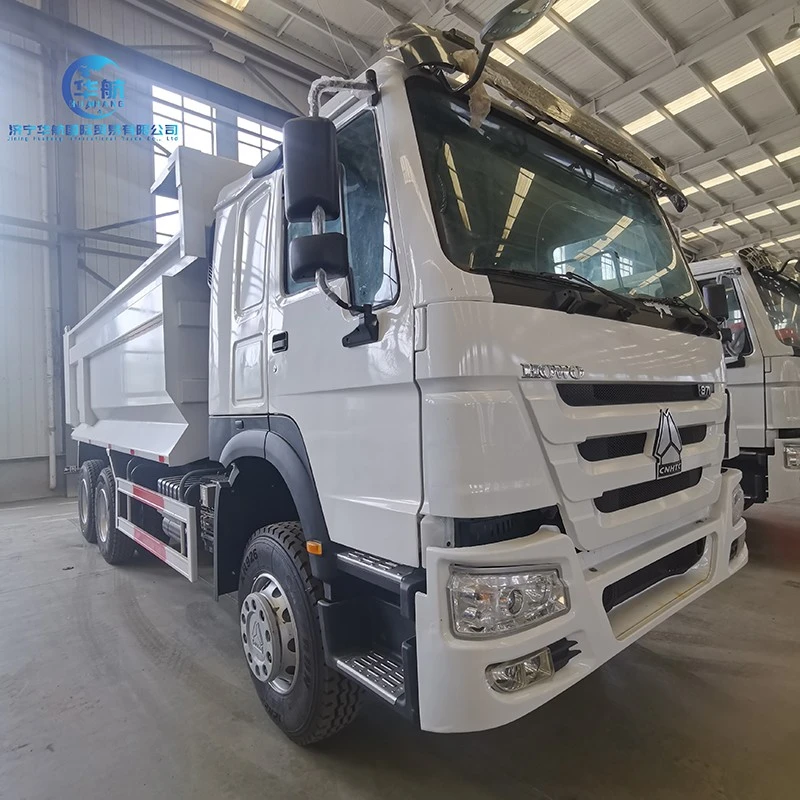 China Sinotruk Howo 6X4 White Dump Truck Manufacturers Suppliers Factory