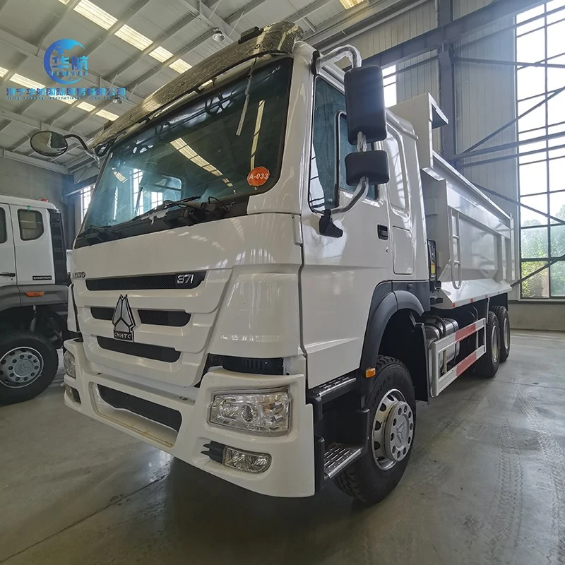 China Sinotruk Howo 6X4 White Dump Truck Manufacturers Suppliers Factory
