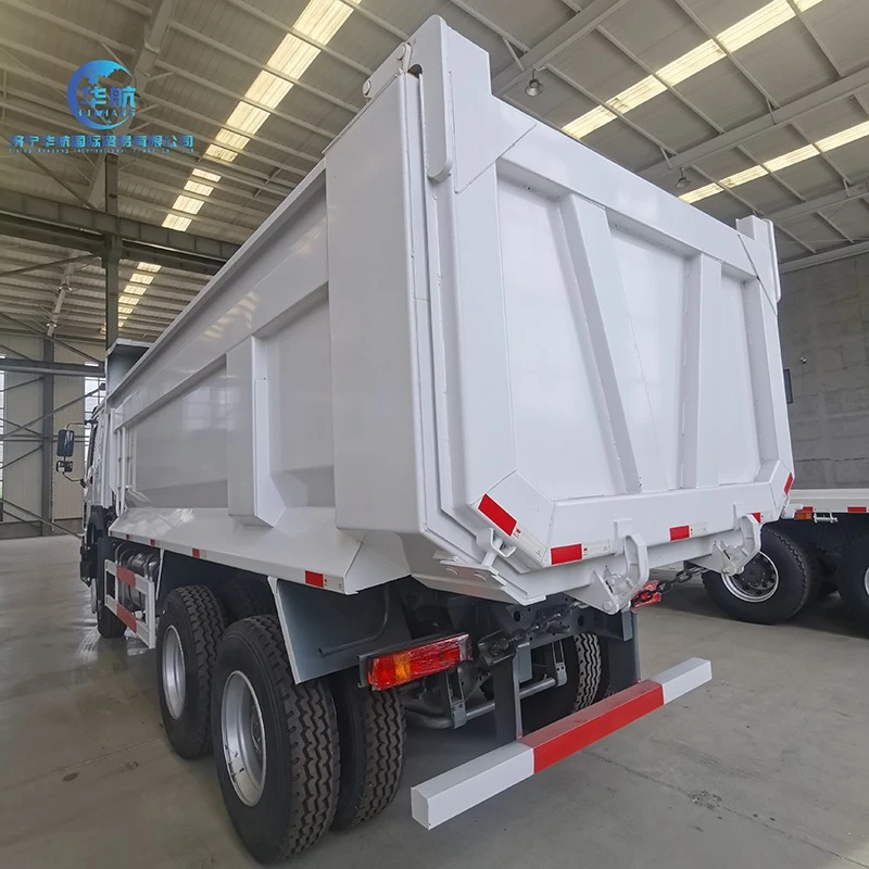 China Sinotruk Howo 6X4 White Dump Truck Manufacturers Suppliers Factory