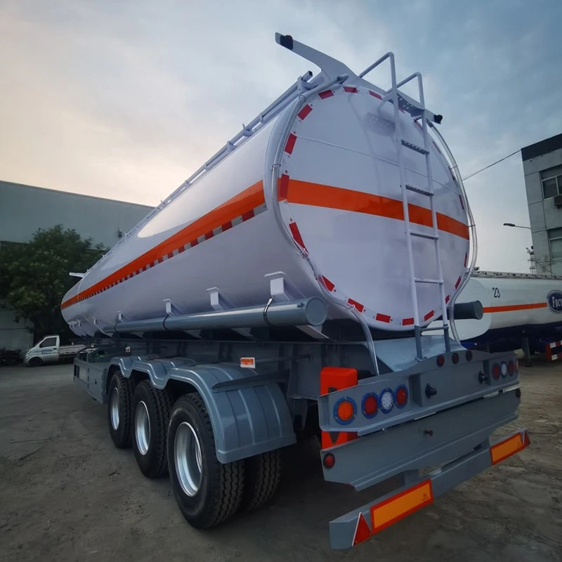 China 3 Axle 40000L Fuel Tank Trailer Manufacturers, Suppliers and Factory
