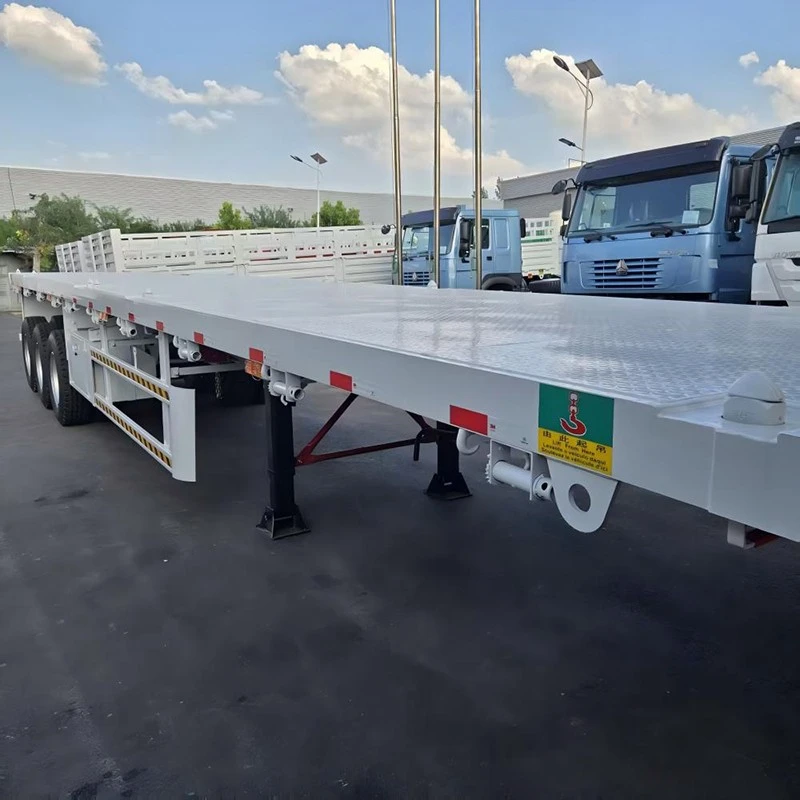 China Flatbed Semi Trailer Manufacturers Suppliers Factory