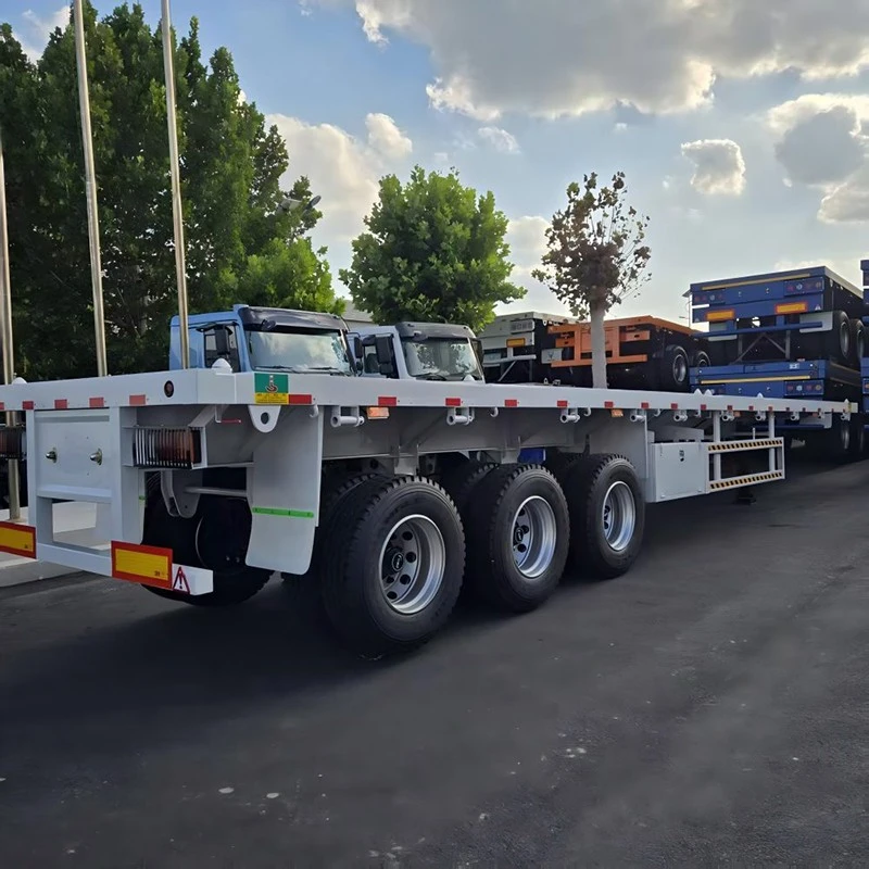 China Flatbed Semi Trailer Manufacturers Suppliers Factory