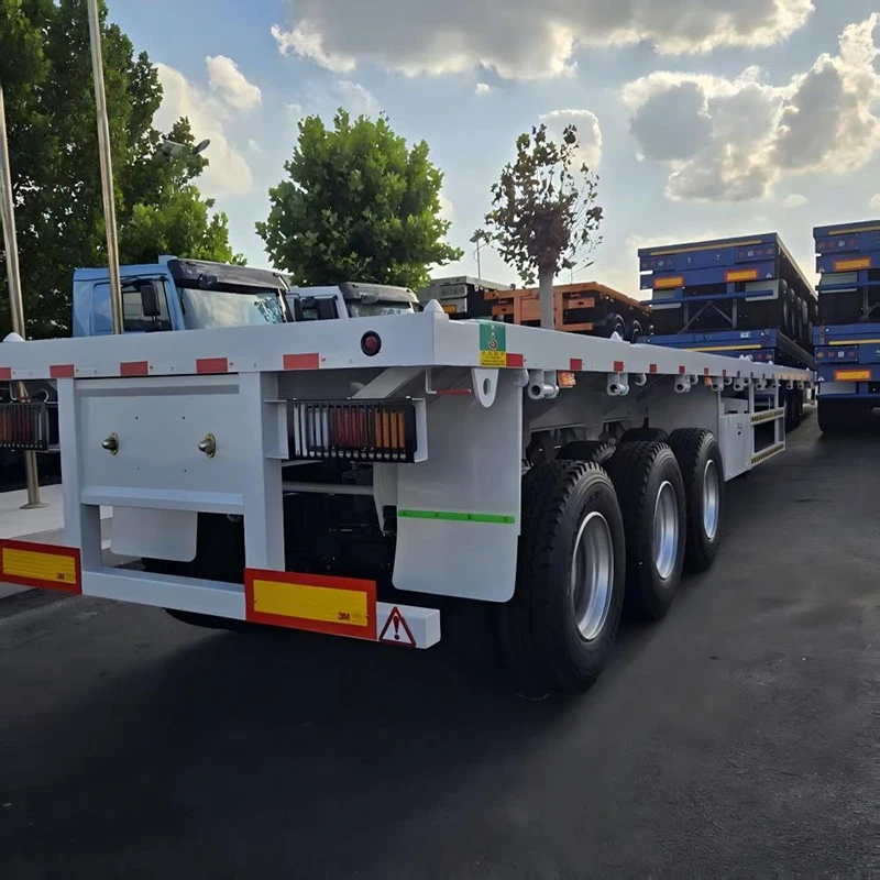 China Flatbed Semi Trailer Manufacturers Suppliers Factory