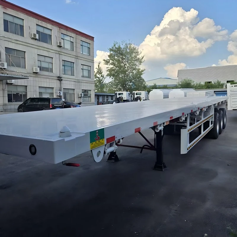 China Flatbed Semi Trailer Manufacturers Suppliers Factory