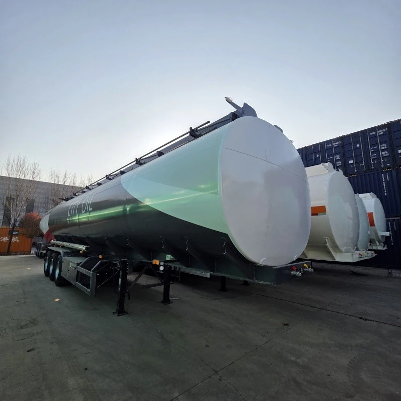 China Aluminum Alloy 3 Axles 50000L Diesel Oil Tanker Semi Trailer Manufacturers Suppliers Factory