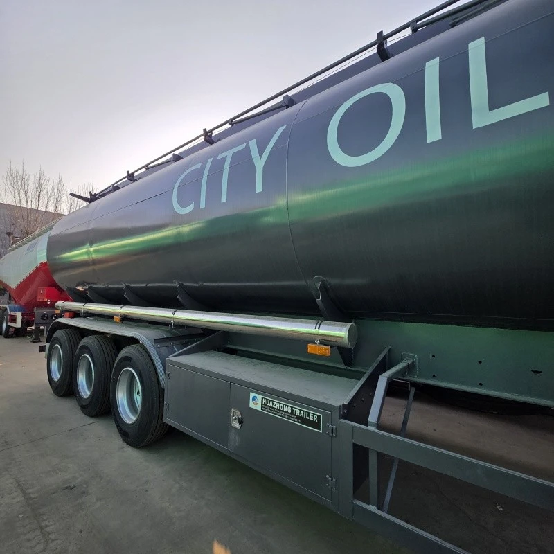 China Aluminum Alloy 3 Axles 50000L Diesel Oil Tanker Semi Trailer Manufacturers Suppliers Factory