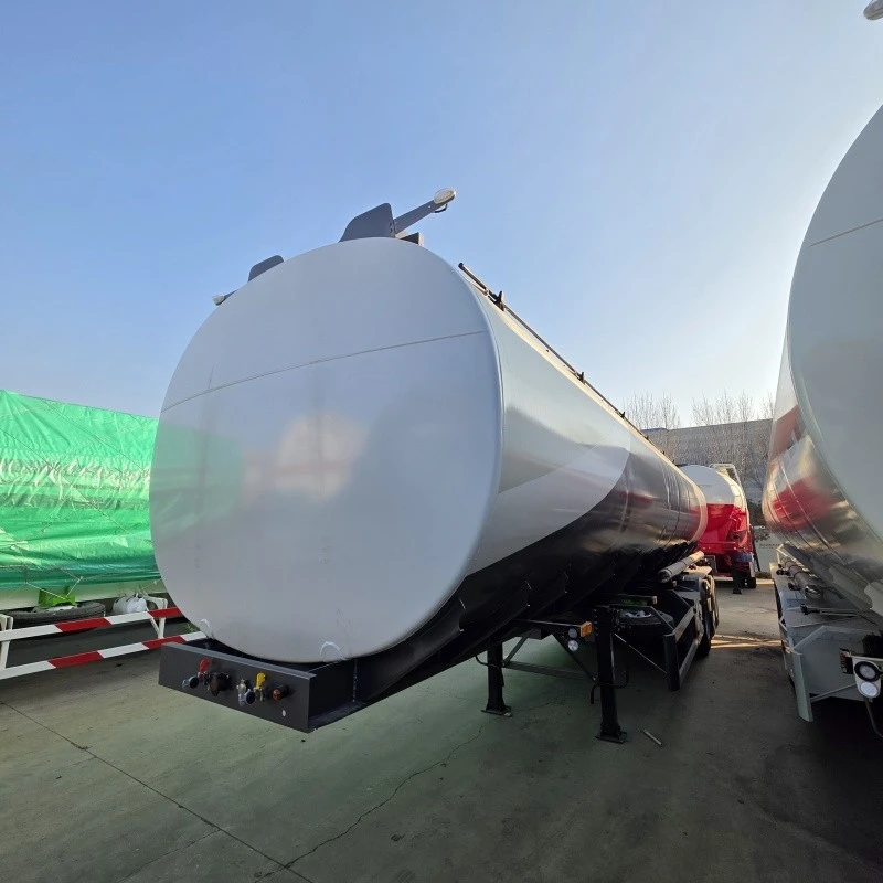 China Aluminum Alloy 3 Axles 50000L Diesel Oil Tanker Semi Trailer Manufacturers Suppliers Factory