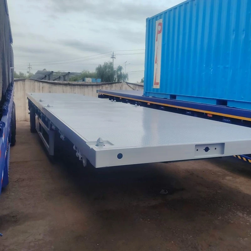 China 3 Axle Flatbed Semi Trailer Manufacturers, Suppliers and Factory