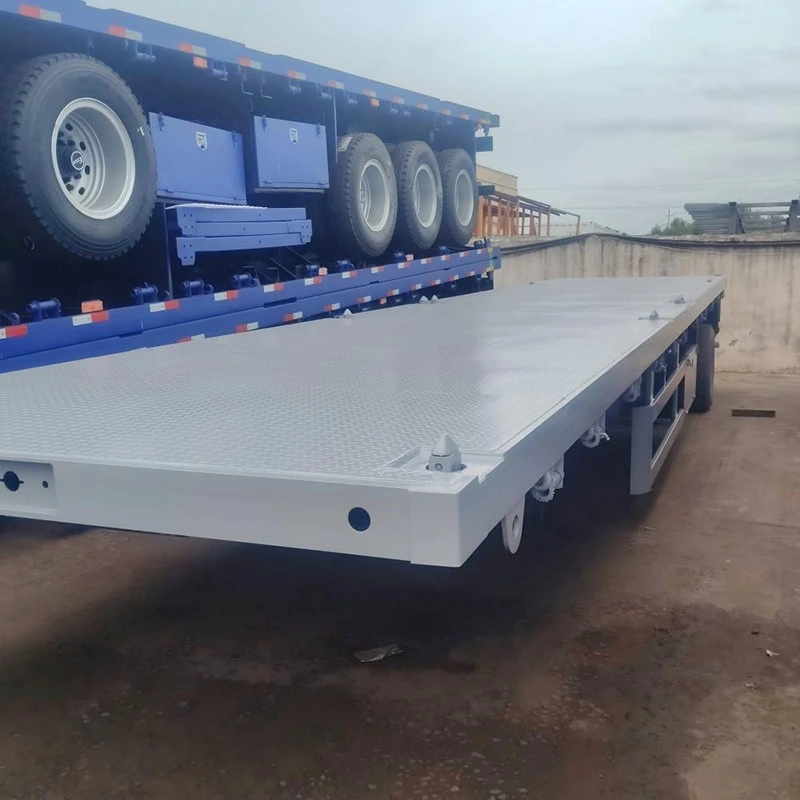 China 3 Axle Flatbed Semi Trailer Manufacturers, Suppliers and Factory