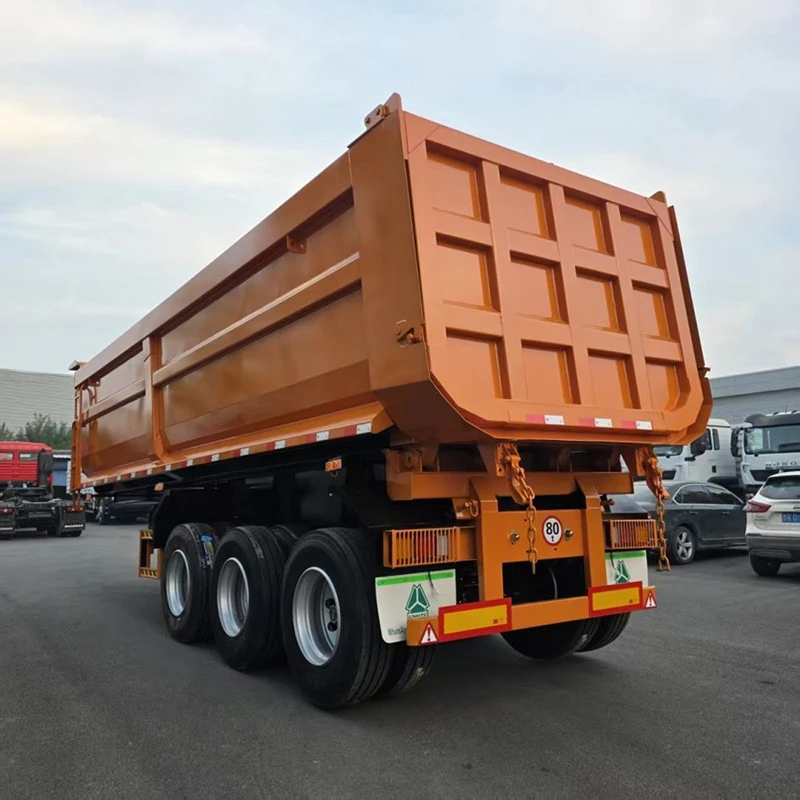 China Customized Dump Semi Truck Trailer Manufacturers Suppliers Factory