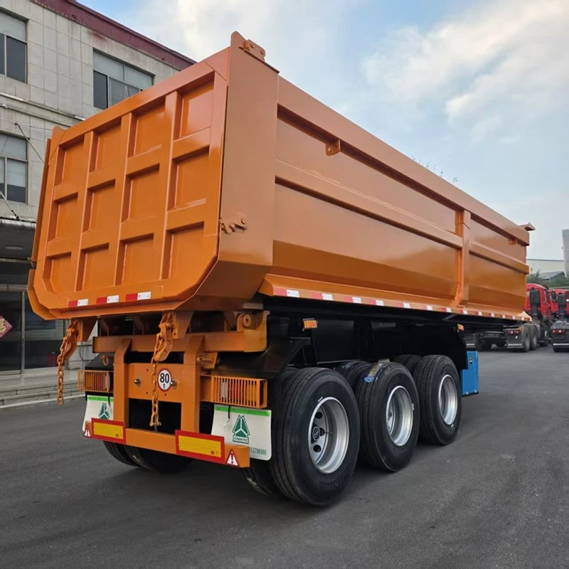 China Customized Dump Semi Truck Trailer Manufacturers Suppliers Factory