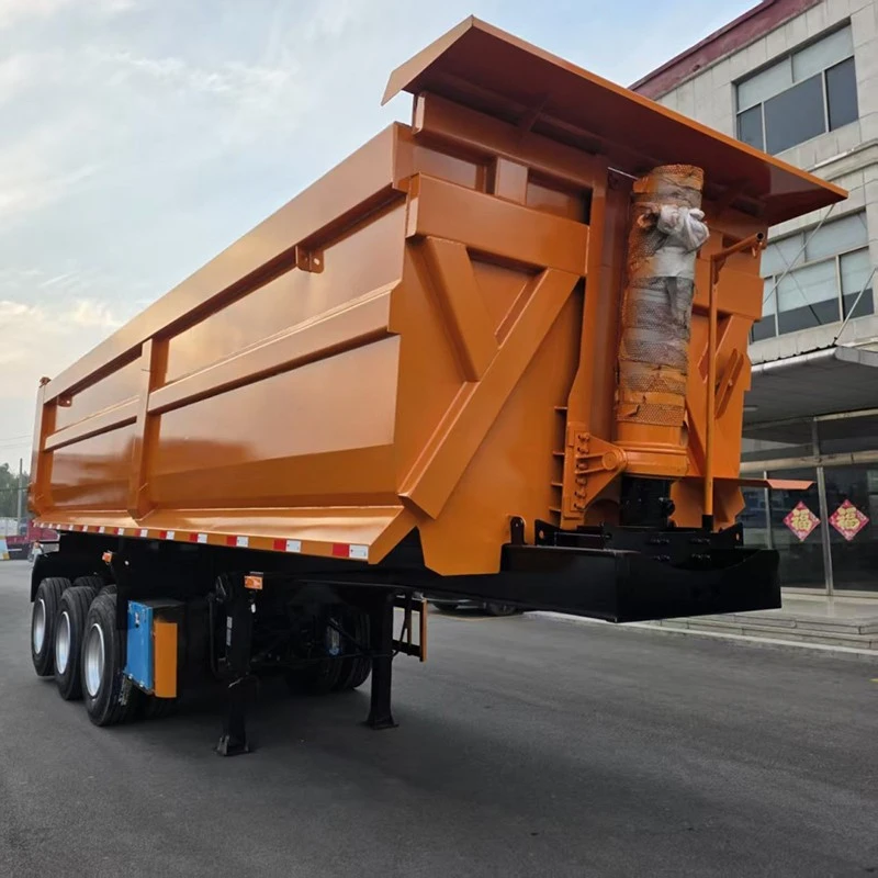 China Customized Dump Semi Truck Trailer Manufacturers Suppliers Factory