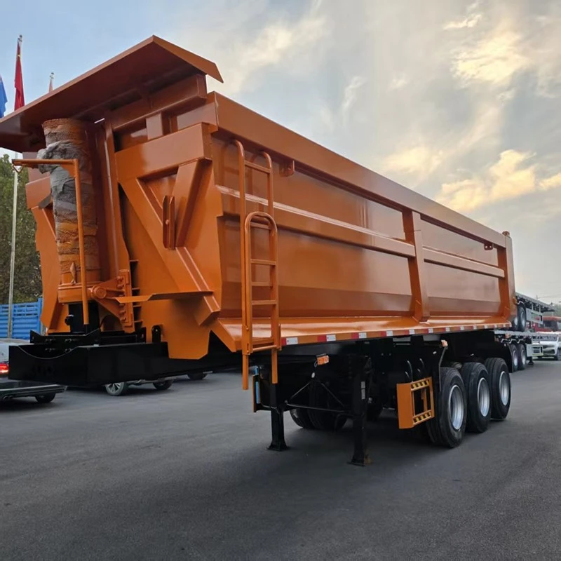 China Customized Dump Semi Truck Trailer Manufacturers Suppliers Factory