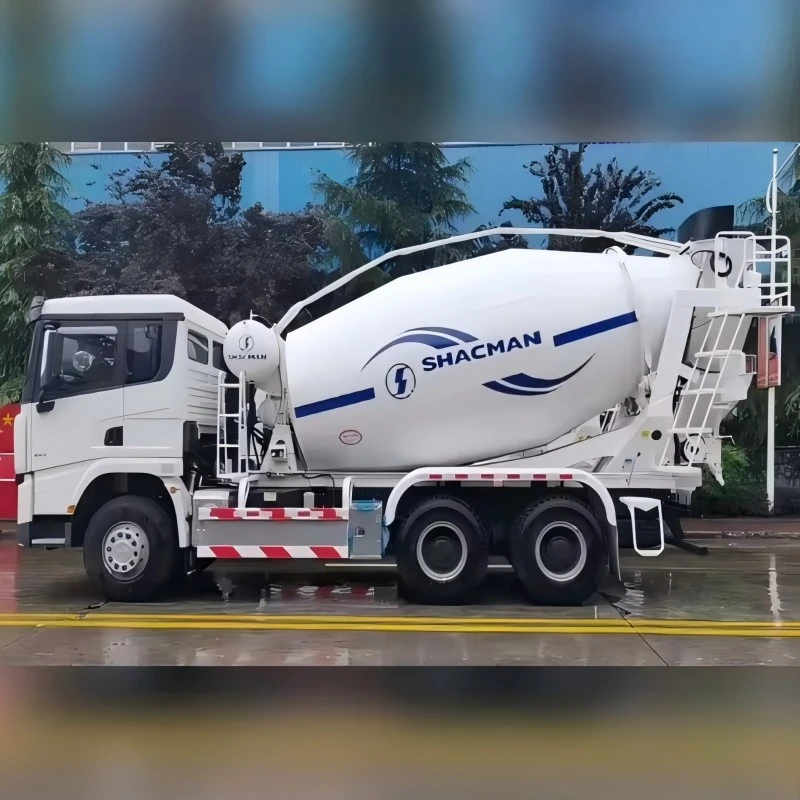 China Shacman 6x4 Cement Mixer Truck Manufacturers, Suppliers and Factory