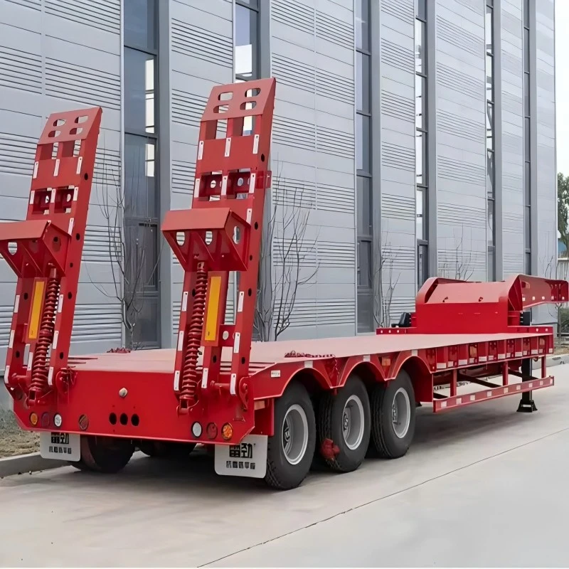 China Heavy Duty Low Bed Trailer Manufacturers, Suppliers and Factory