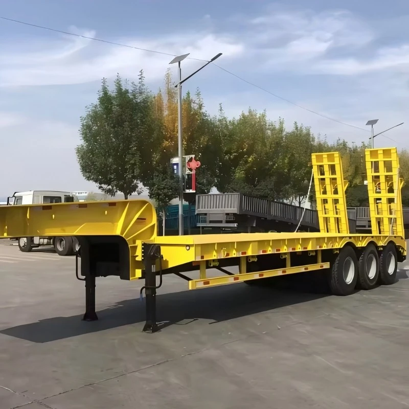 China Heavy Duty Low Bed Trailer Manufacturers, Suppliers and Factory