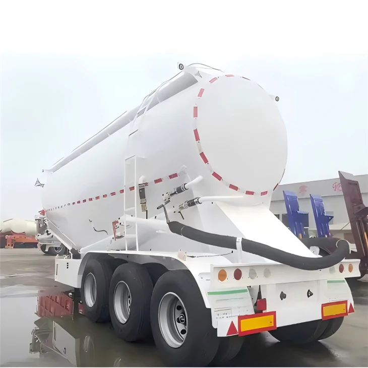 China Customized 3 Axle Cement Tak Trailer Manufacturers Suppliers Factory