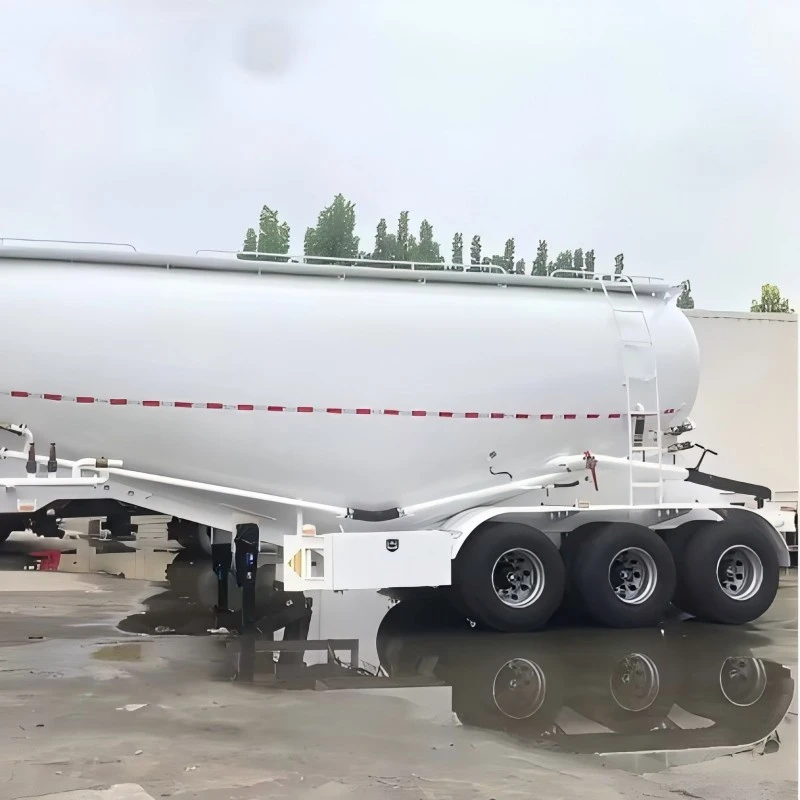 China Customized 3 Axle Cement Tak Trailer Manufacturers Suppliers Factory