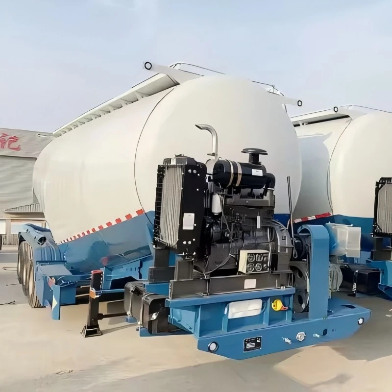 China Customized 3 Axle Cement Tak Trailer Manufacturers Suppliers Factory