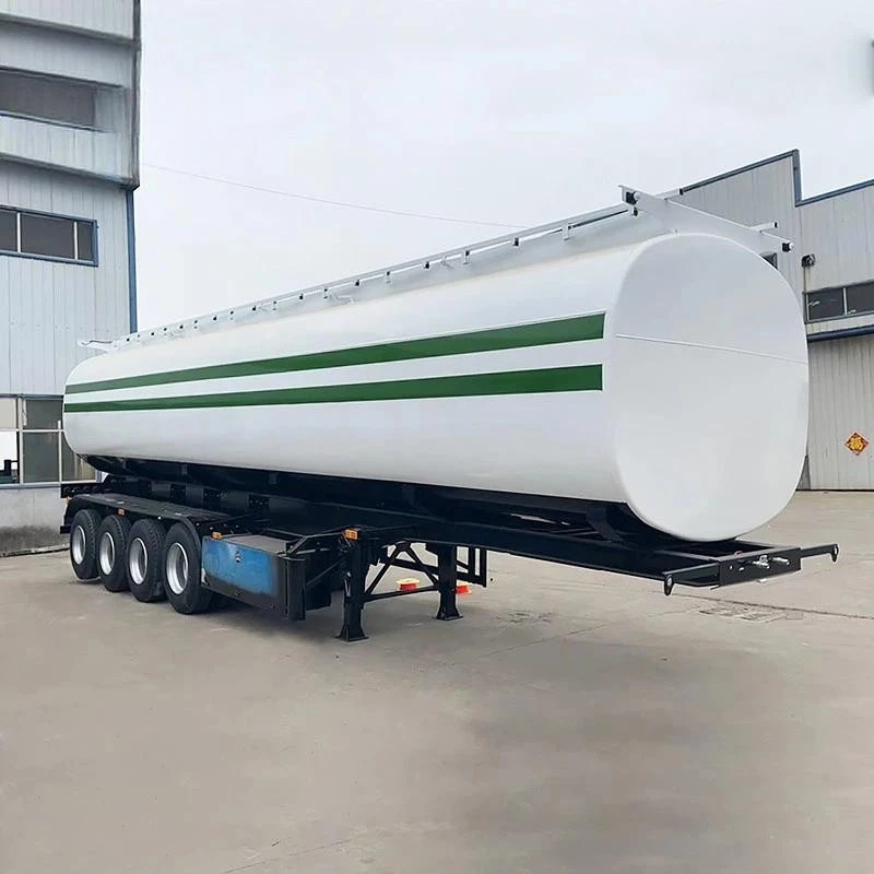 China 4 Axle 40000L Fuel Tank Trailer Manufacturers, Suppliers and Factory
