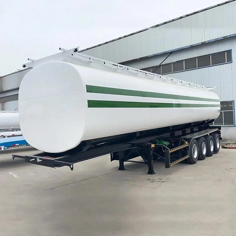 China 4 Axle 40000L Fuel Tank Trailer Manufacturers, Suppliers and Factory