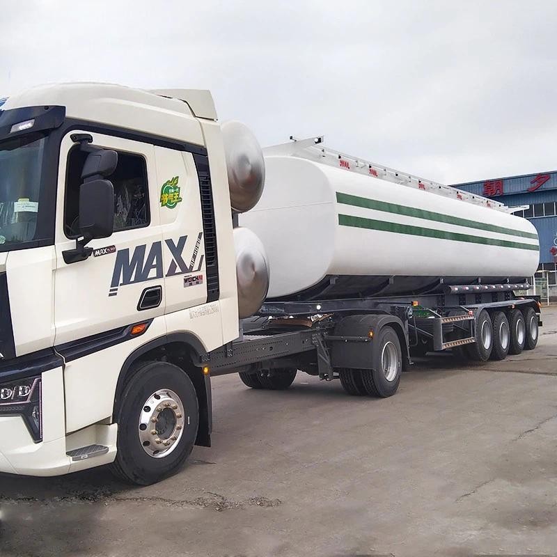 China 4 Axle 40000L Fuel Tank Trailer Manufacturers, Suppliers and Factory