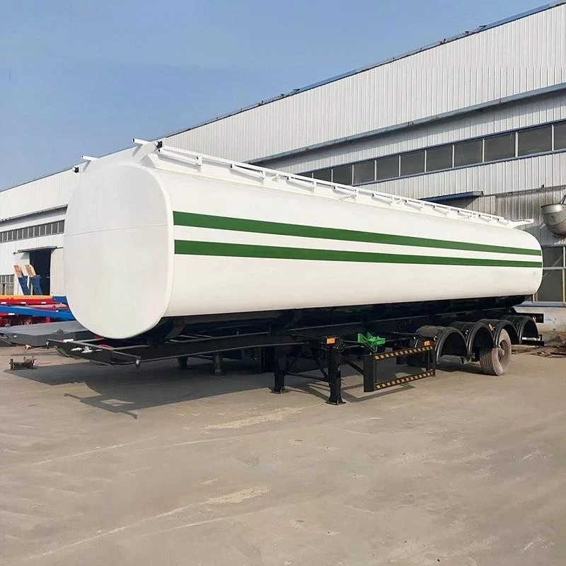 China 4 Axle 40000L Fuel Tank Trailer Manufacturers, Suppliers and Factory