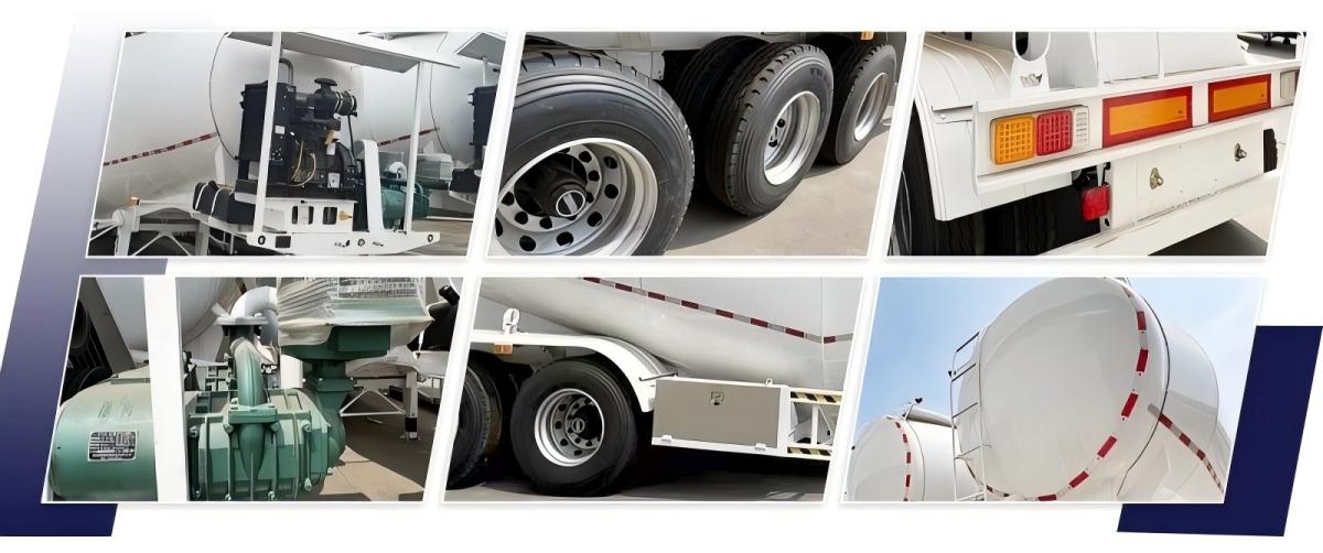 China Cement Tanker Semi Trailer Manufacturers, Suppliers and Factory