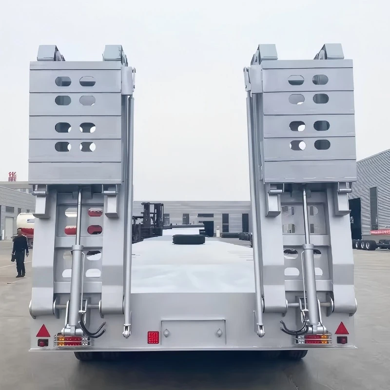 China 3 Axle 60 Ton Lowbed Trailer Manufacturers Suppliers Factory