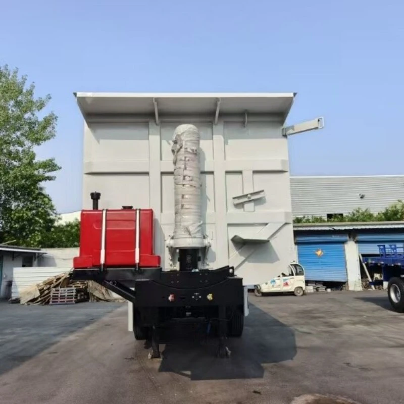 60 Ton Dump Semi Trailer