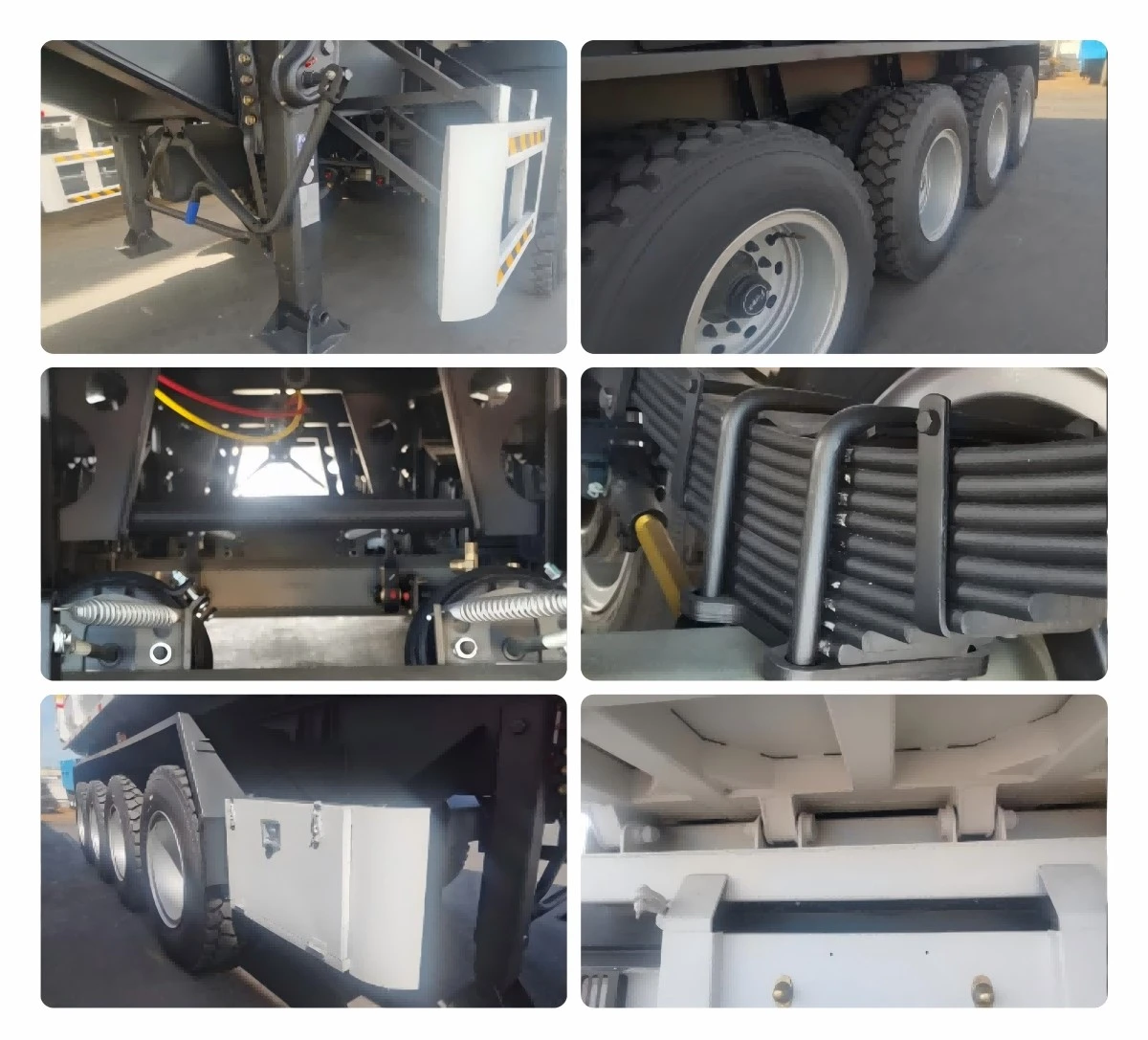 60 Ton Dump Semi Trailer