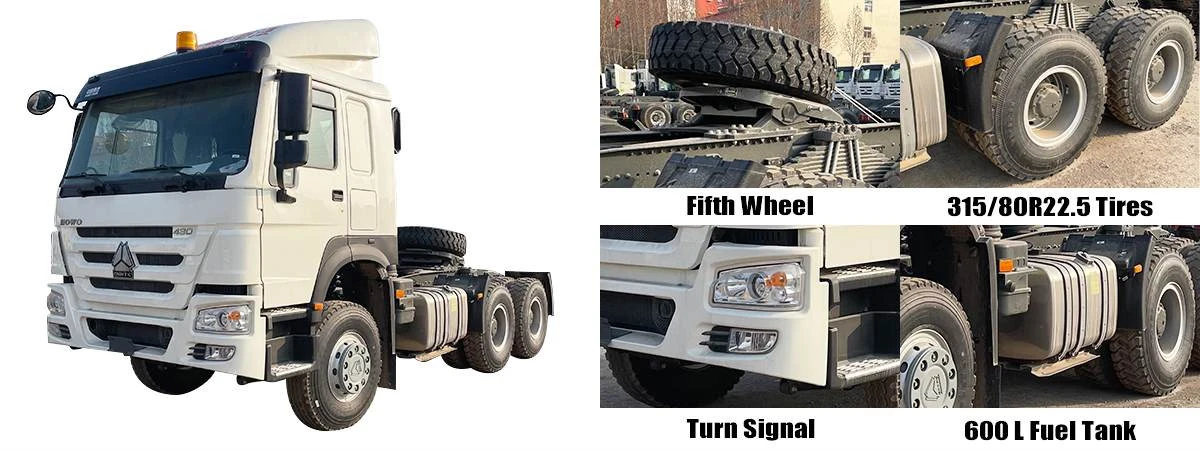 China Sinotruck Howo 430 Hp Tractor Truck Manufacturers Suppliers Factory
