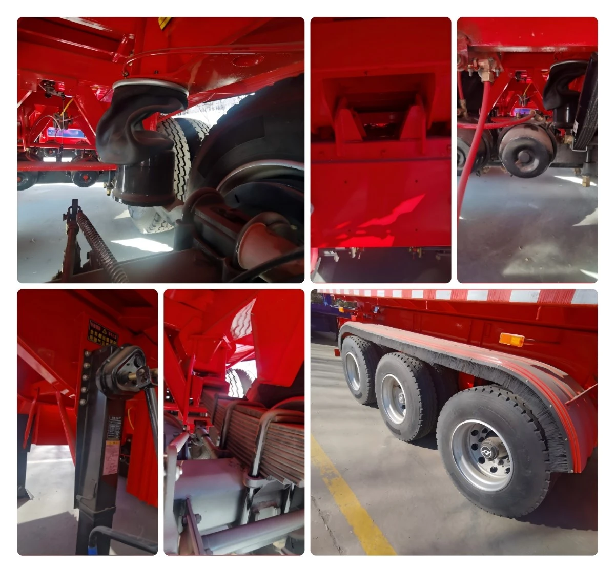 China 3 Axle Rear Dump Tipper Semi Trailer Manufacturers Suppliers Factory