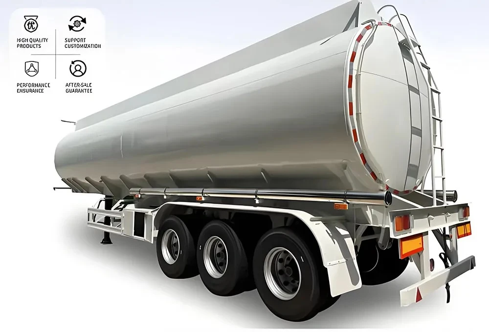 China Customized 3 Axle Fuel Tank Semi trailer Manufacturers Suppliers Factory