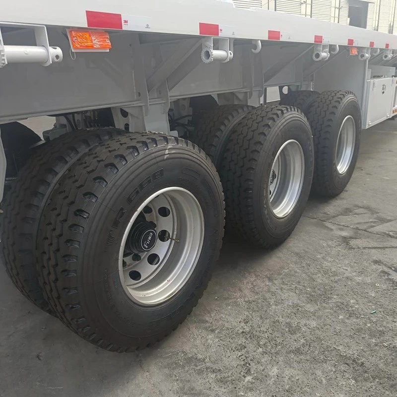 China Customized 3 Axle Flatbed Trailer Manufacturers Suppliers Factory