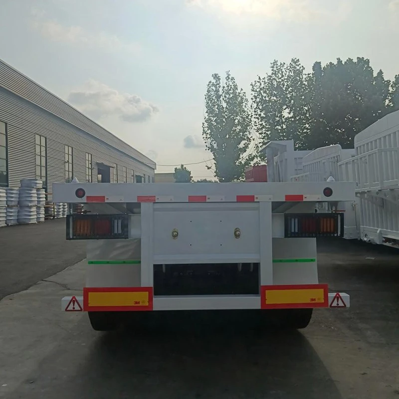 China Customized 3 Axle Flatbed Trailer Manufacturers Suppliers Factory