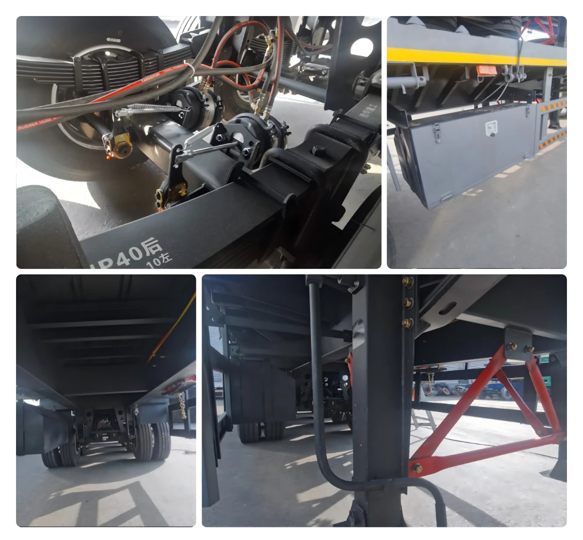China Customized 40ft 60ft Trailer Flatbed Semi Trailer Manufacturers Suppliers Factory