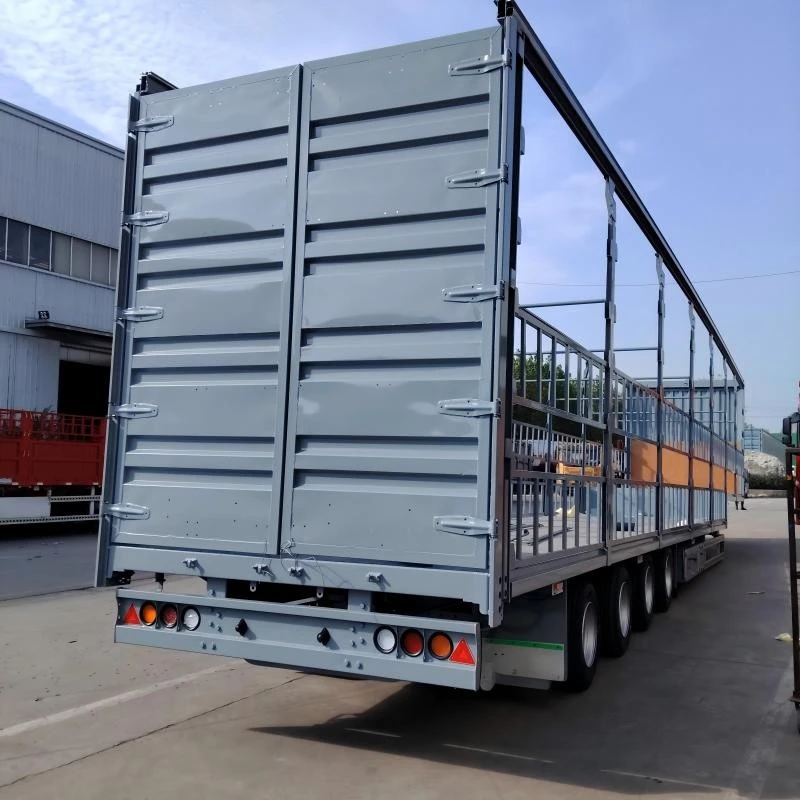 China Drop Sidewall Semi Trailer Manufacturers, Suppliers and Factory
