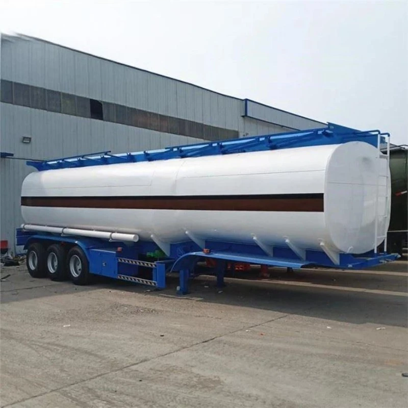 China 3 Axle 3 Compartments Oil Tanker Semi Trailer Manufacturers Suppliers Factory