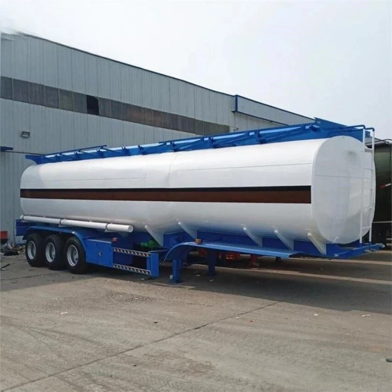 China 3 Axle 3 Compartments Oil Tanker Semi Trailer Manufacturers Suppliers Factory