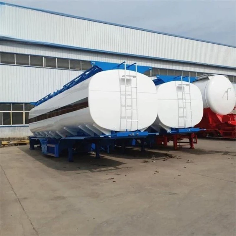 China 3 Axle 3 Compartments Oil Tanker Semi Trailer Manufacturers Suppliers Factory