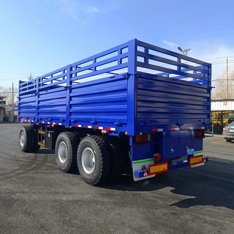 China 3 Axle Cargo Side Wall Trailer Manufacturers, Suppliers and Factory