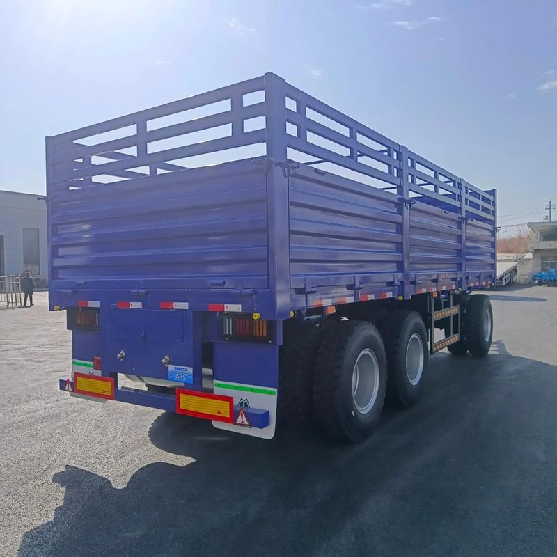 China 3 Axle Cargo Side Wall Trailer Manufacturers, Suppliers and Factory