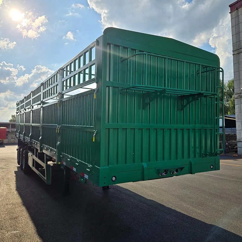 China 3 Axle 40FT Side Wall Cargo Transportation Semi Trailer Manufacturers Suppliers Factory