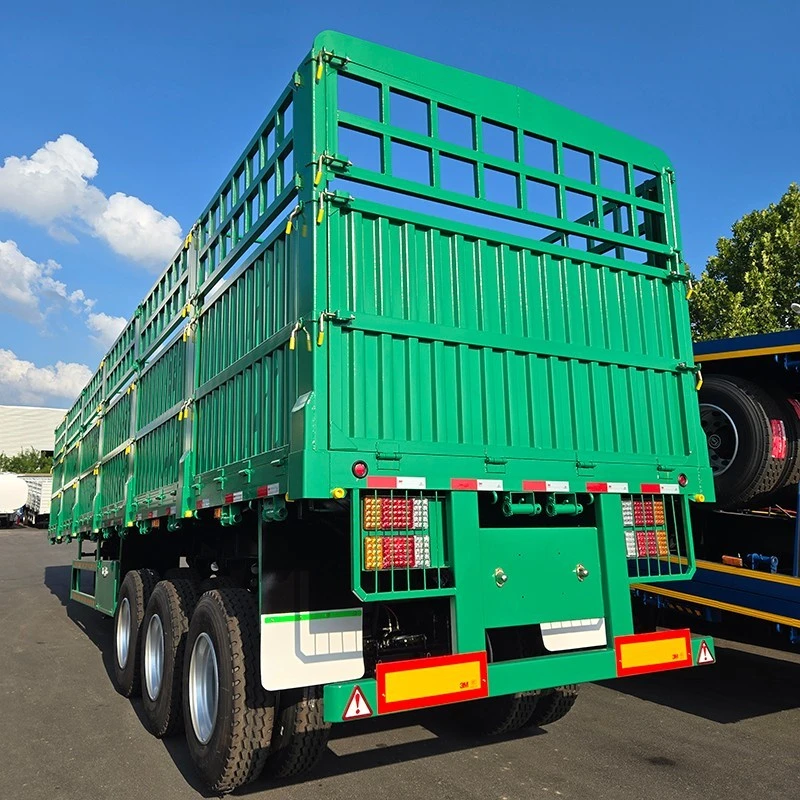 China 3 Axle 40FT Side Wall Cargo Transportation Semi Trailer Manufacturers Suppliers Factory