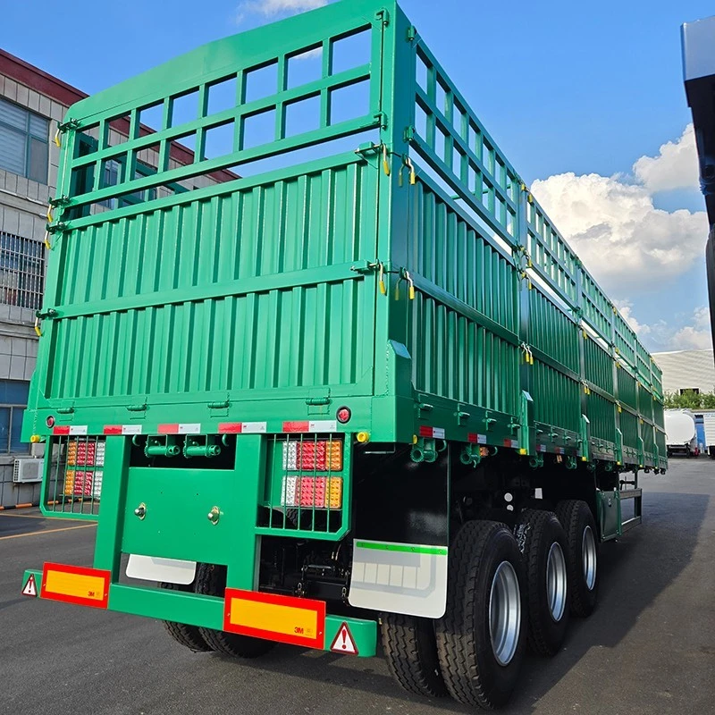China 3 Axle 40FT Side Wall Cargo Transportation Semi Trailer Manufacturers Suppliers Factory