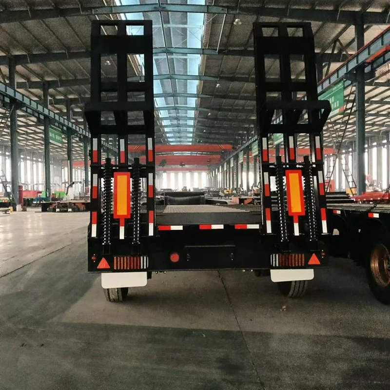 China Customized 3 Axle Lowbed Trailer Manufacturers Suppliers Factory